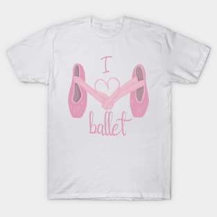 I heart ballet T-Shirt